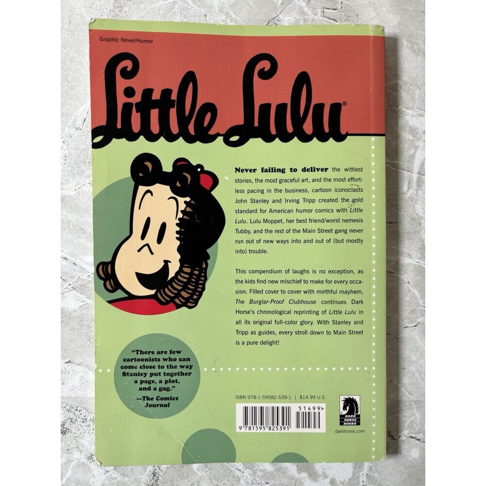 LITTLE LULU VOLUME 25: THE BURGLAR-PROOF CLUBHOUSE AND By John Stanley‎ - Picture 2 of 6